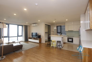 Nice and beautiful three bedrooms apartment for rent in Mipec Long Bien, Long Bien district, Ha Noi